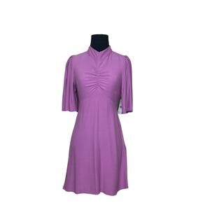 Free People Purple Mini Dress